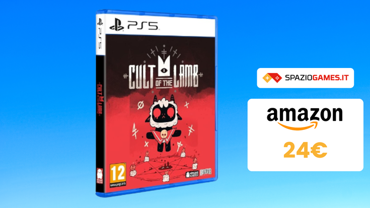 Cult of the Lamb per PS5 in OFFERTA su Amazon a 24€!