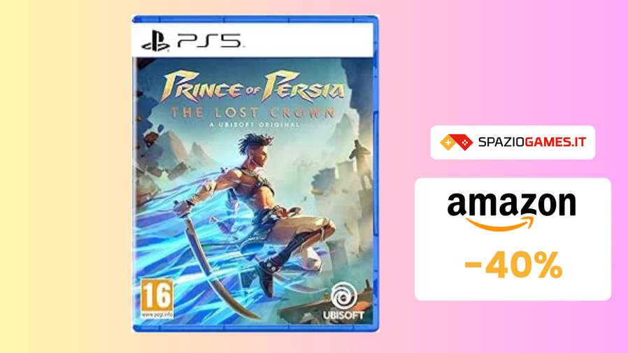 Immagine di Prince of Persia: The Lost Crown per PS5 a SOLI 30€! RISPARMIO del 40%!