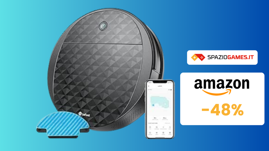 Immagine di Robot Aspirapolvere Lavapavimenti Lefant M213s a soli 130€! -48%!