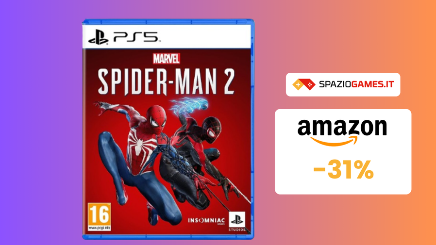 Immagine di Marvel's Spider Man 2 per PS5: avventura TOP a 55€! -31%!