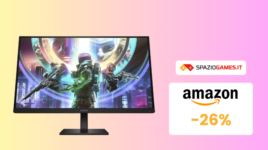 Immagine di SVUOTATUTTO AMAZON! Monitor da gaming HP OMEN 27s a SOLI 210€!