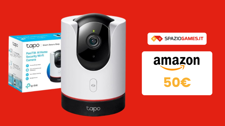 OFFERTA a TEMPO! Telecamera di sicurezza TP-Link Tapo a SOLI 50€!