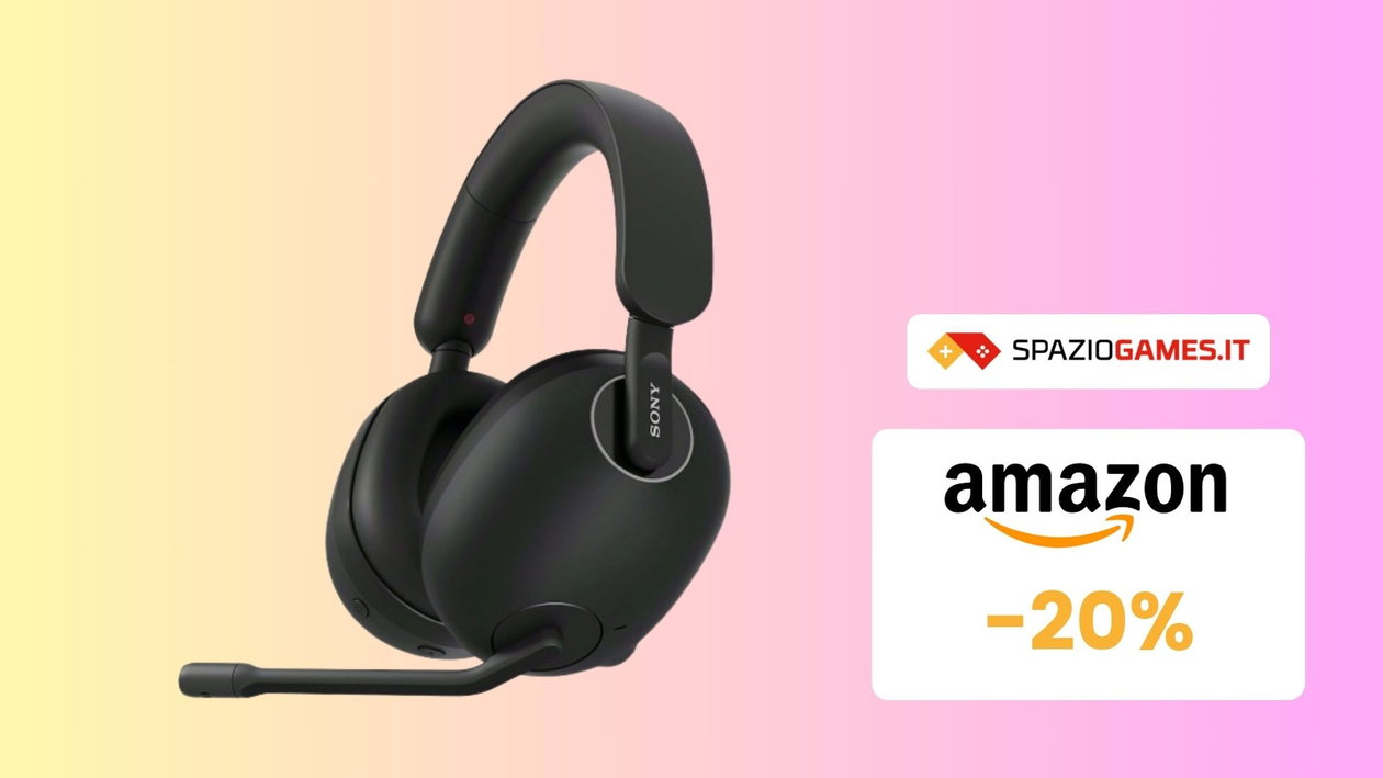 Immagine di Cuffie gaming Sony INZONE H9 al prezzo PIÙ BASSO di sempre su Amazon! (-60€)