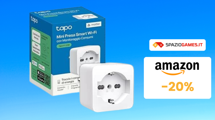 Immagine di Presa Smart TP-Link Tapo in SUPER OFFERTA a SOLI 12€!