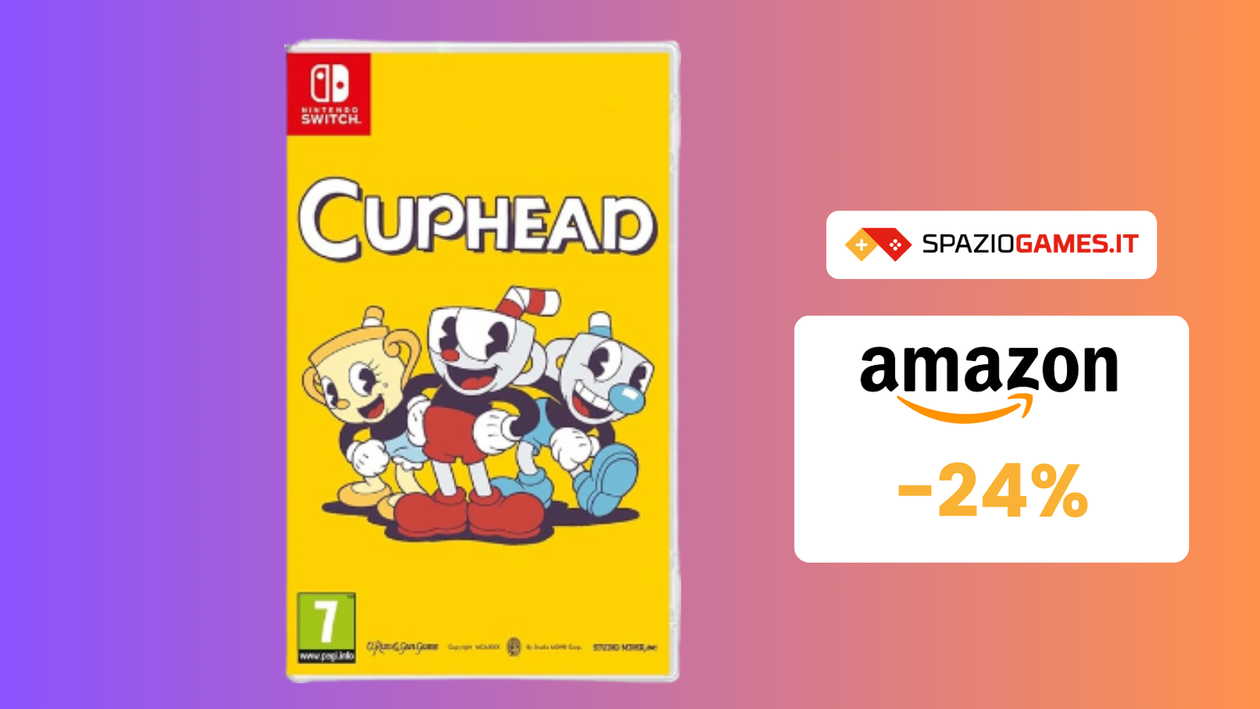 Immagine di Cuphead per Nintendo Switch a SOLI 31€! SCONTO del 24%!