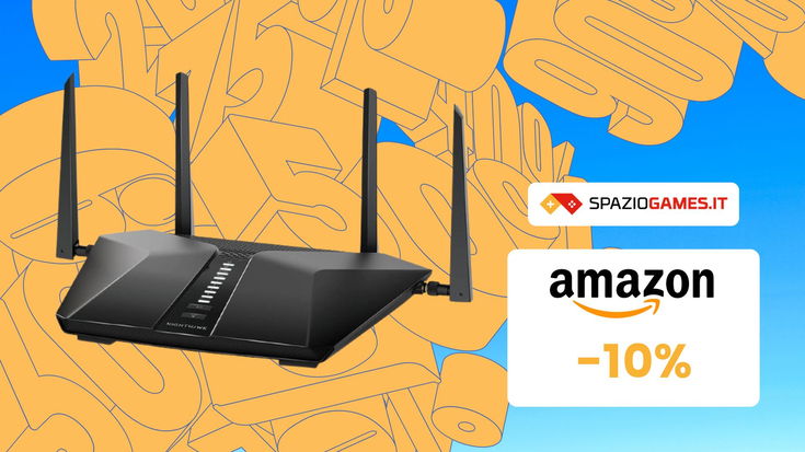 Router Netgear Nighthawk AX6 RAX50: prezzo sempre PIÙ BASSO! Su Amazon a soli 180€!