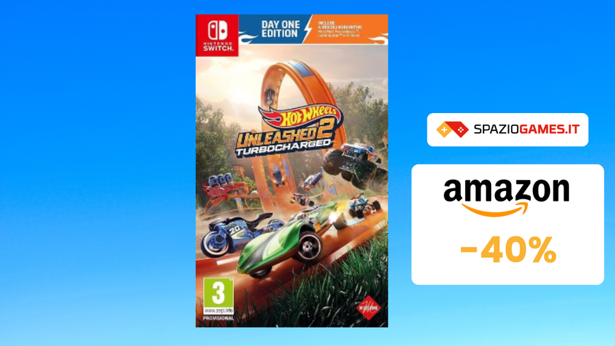 Immagine di Hot Wheels Unleashed 2: Turbocharged - Day One Edition a SOLI 30€!