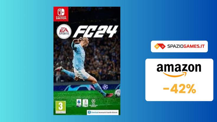 EA Sports FC 24 per Nintendo Switch a 35€! SCONTO del 42%!