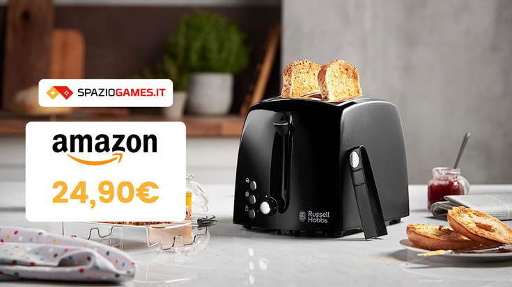 Goditi la croccantezza con questo ottimo tostapane a soli 24,90€!