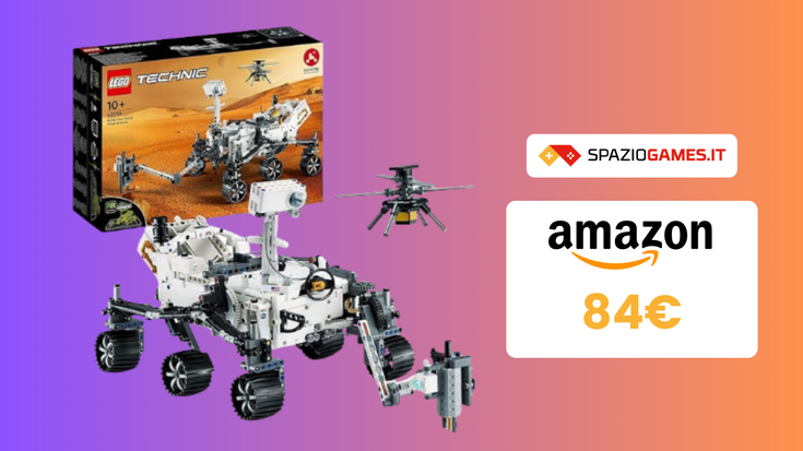 SPLENDIDO Mars Rover Perseverance LEGO a 85€!