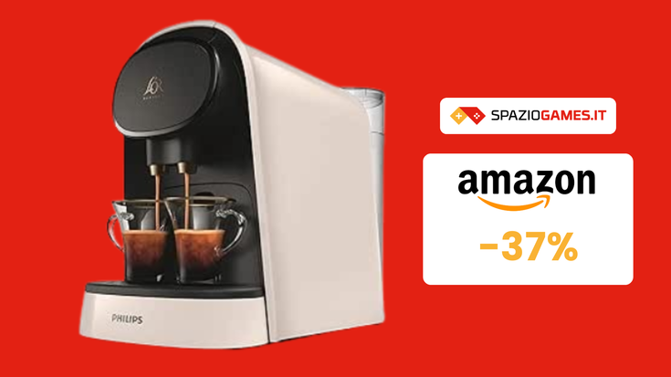 OTTIMA macchina per il caffè Philips a 72€! SCONTO del 37%!