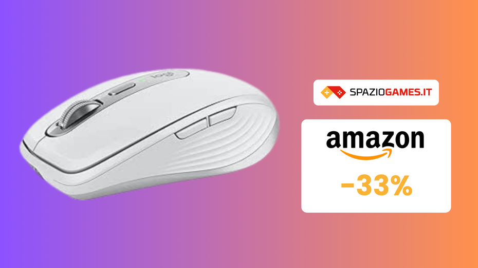 Immagine di SCONTO del 33% sul mouse Logitech MX Anywhere 3S! 70€!