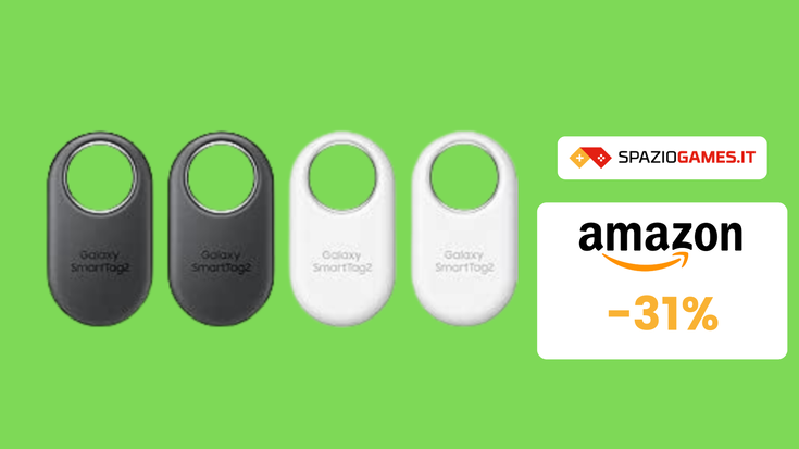 4 Galaxy SmartTag2 a 89€ con un RISPARMIO del 31%! WOW!