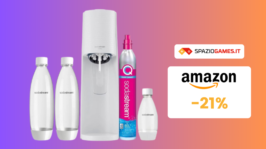 Immagine di Megapack SodaStream a 70€! Acqua Frizzante per Tutti!