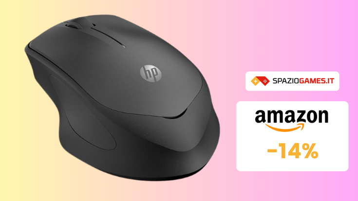 Mouse Silent Wireless HP 280M in SUPER OFFERTA! SOLO 12€!