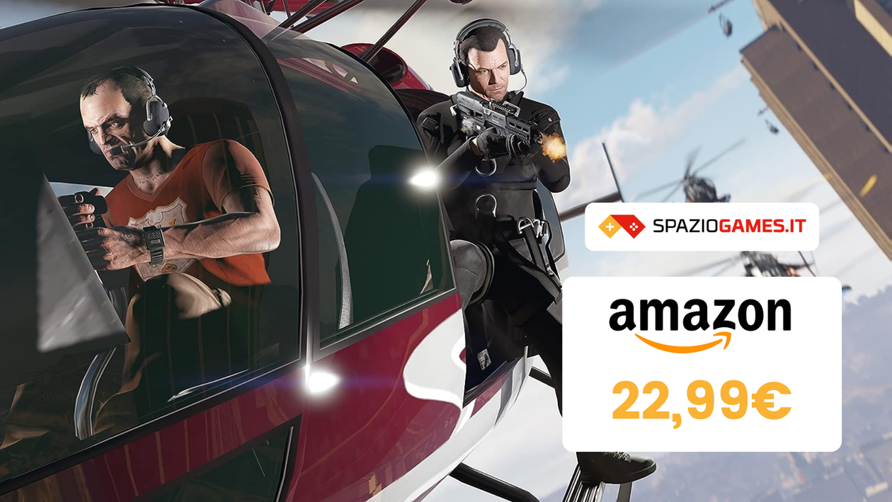 Immagine di CHE OFFERTA! Grand Theft Auto V per PS5 a SOLI 22,99€!