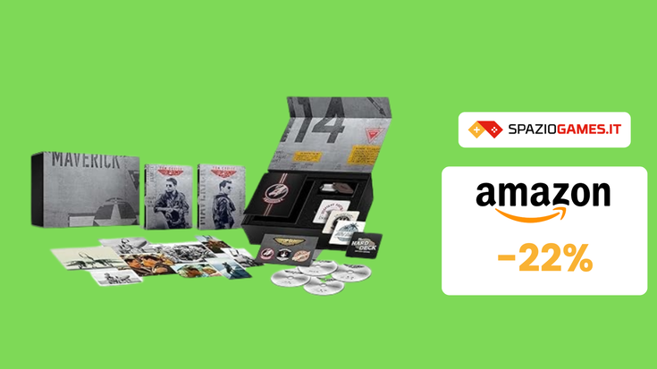 Top Gun 4K Steelbook Superfan Collection con 2 FILM e GADGET a 70€!