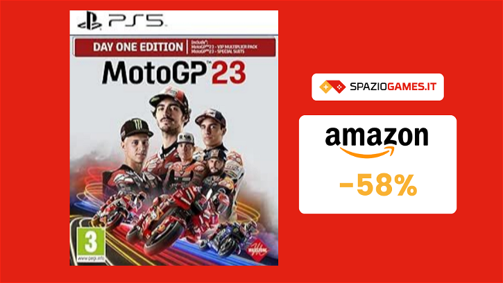 Immagine di MotoGP 23 - Day One Edition per PS5 a 30€! SCONTO del 58%!
