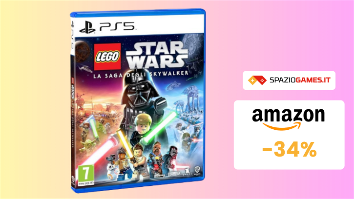 Immagine di Lego Star Wars: La Saga degli Skywalker per PS5 a SOLI 20€! WOW!