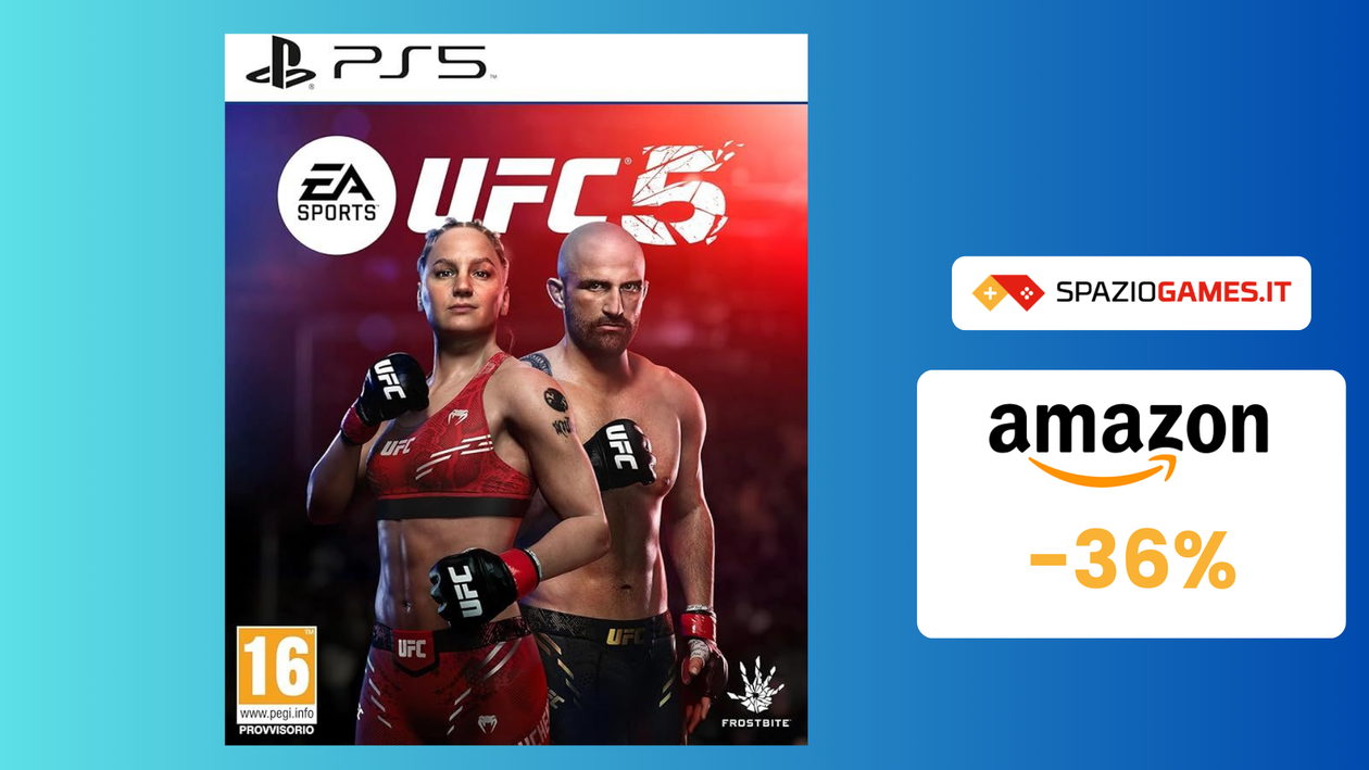 Immagine di SOLO 51€ per EA Sports UFC 5: SCONTATO del 36%!