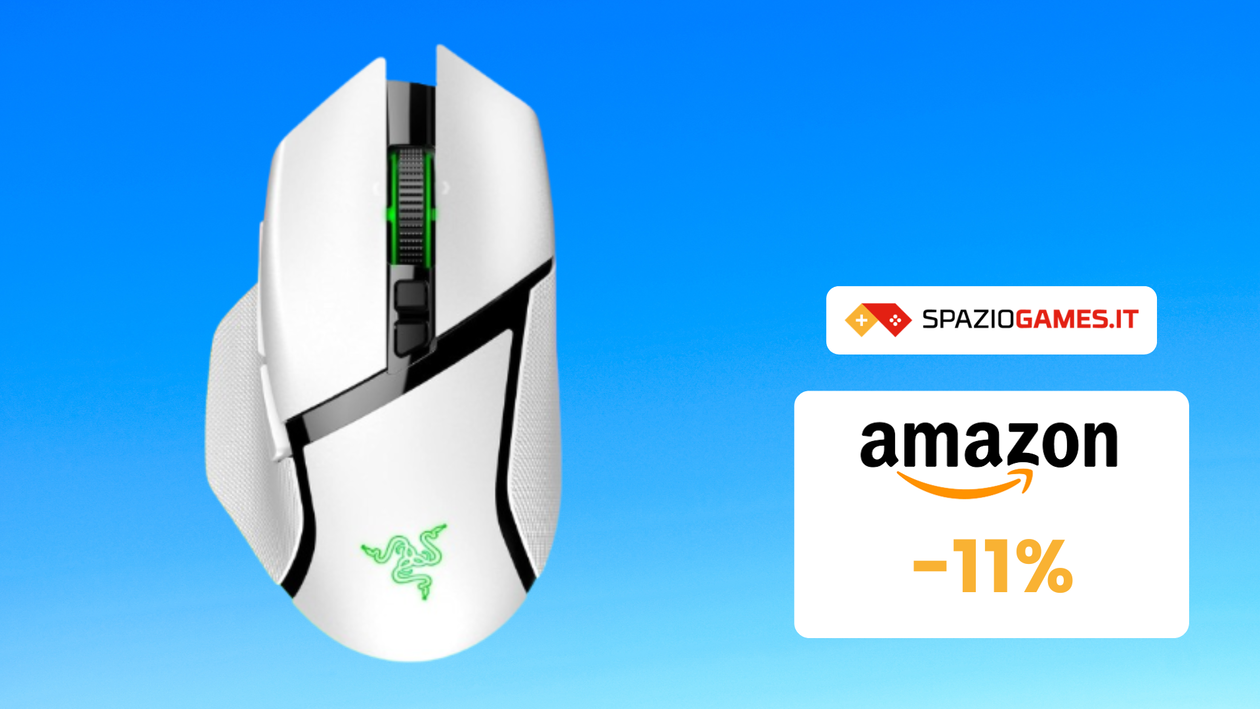 Immagine di WOW! Mouse da gaming Razer Basilisk V3 Pro SCONTATO dell'11%!