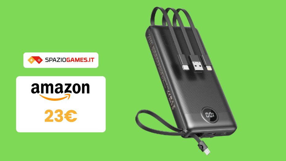 Immagine di UTILISSIMO Power Bank a SOLI 23€ con SCONTO e COUPON!