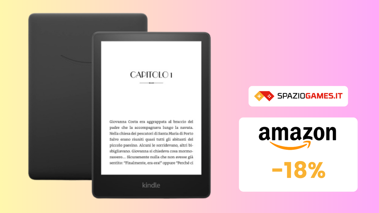 Immagine di OFFERTA TOP su Kindle Paperwhite 16GB! (-18%)