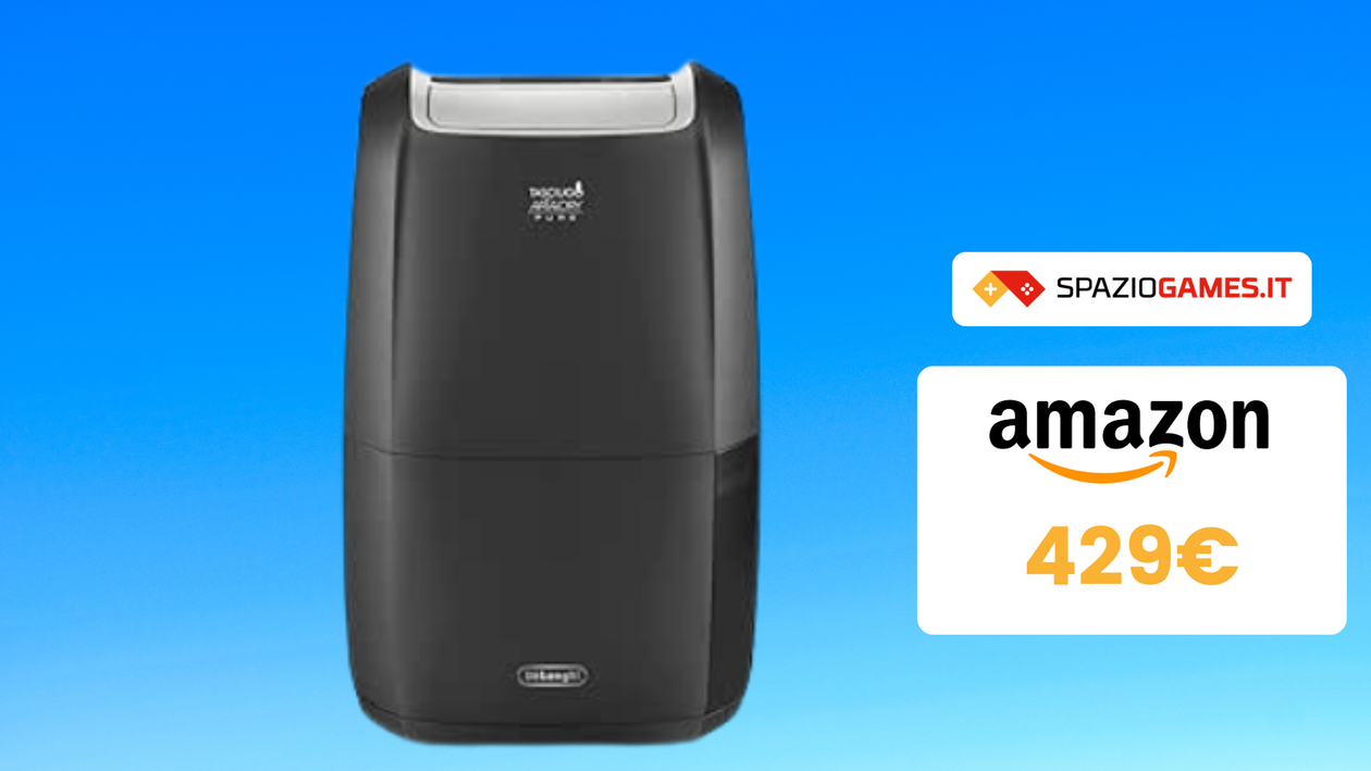 Immagine di Deumidificatore smart De'Longhi in OFFERTA a TEMPO! 429€!