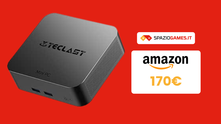 Mini PC Teclast con SCONTO e COUPON! 170€!