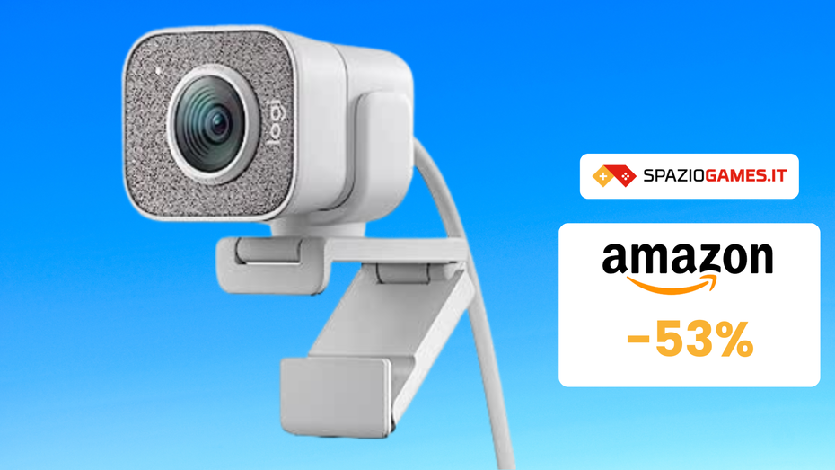 Immagine di Webcam Logitech StreamCam a 78€! SUPER SCONTO del 53%!