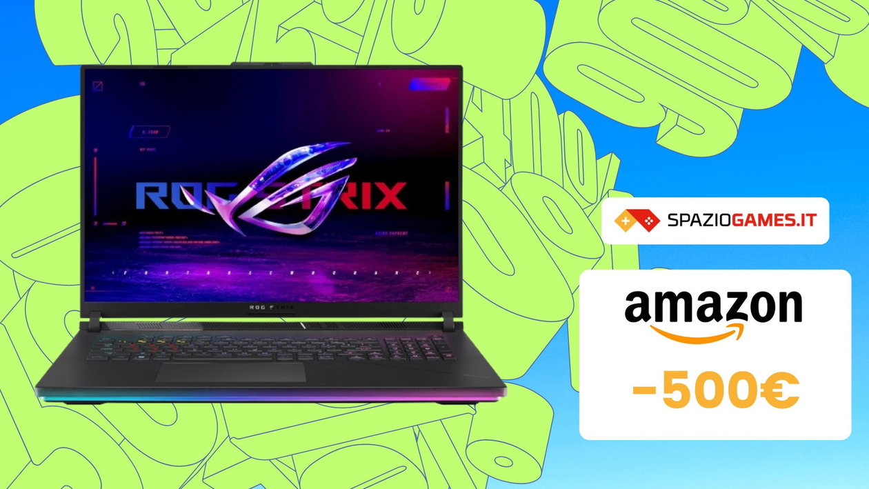 Immagine di Questo POTENTE notebook gaming ASUS ROG non è mai costato COSI' POCO! (-500€)