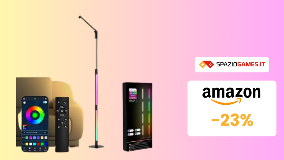 Immagine di Lampada da Terra LED RGB a soli 50€! Stupenda!