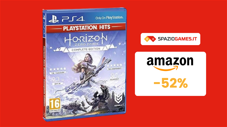 Immagine di Horizon Zero Dawn per PS4 a METÀ PREZZO! SOLO 10€! WOW!