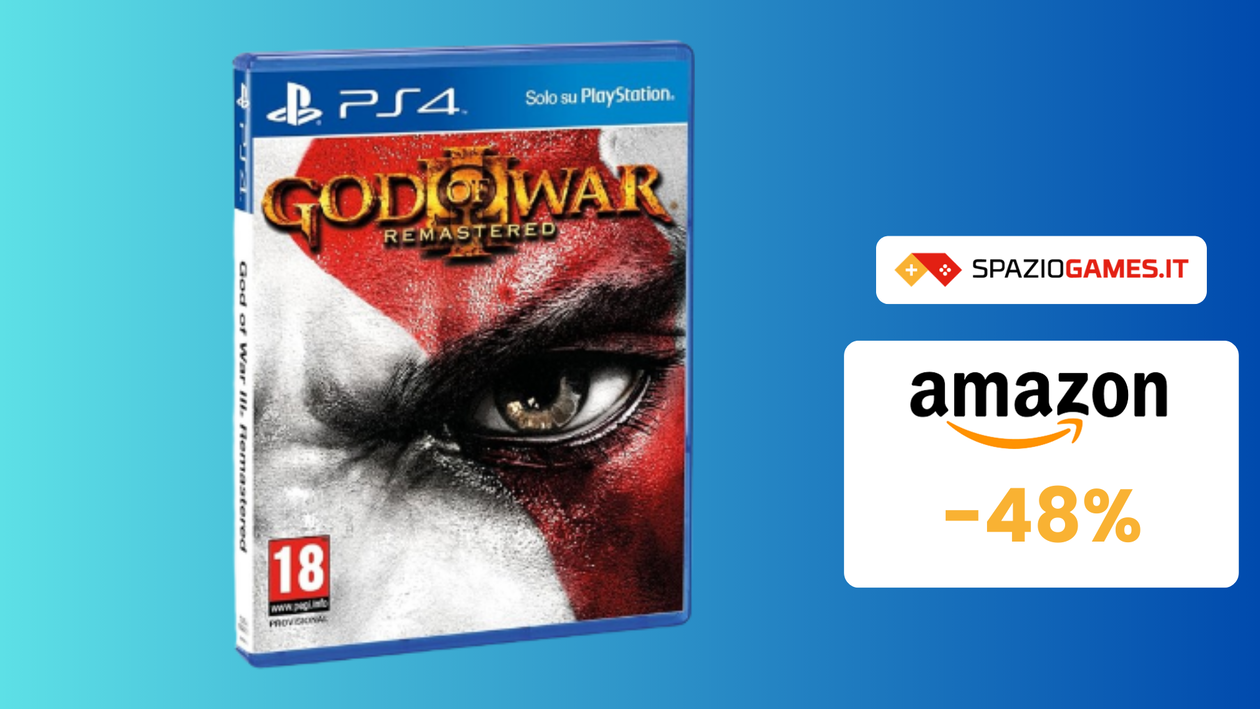 Immagine di God of War III Remastered per PS4 a soli 10€! Offerta a Tempo!