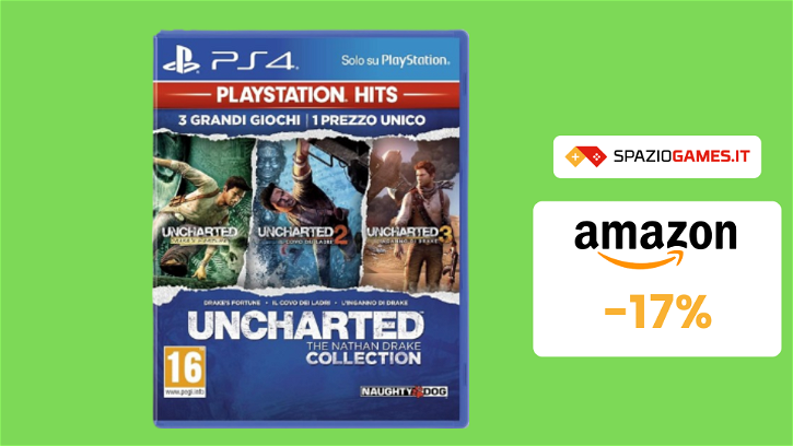 Immagine di OFFERTA LAMPO! Uncharted: The Nathan Drake Collection per PS4 a SOLI 10€!