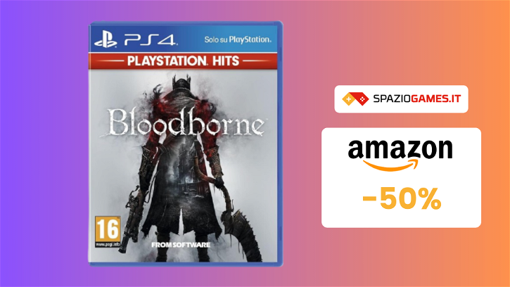 Immagine di Bloodborne per PS4 a metà prezzo! Soltanto 10€!