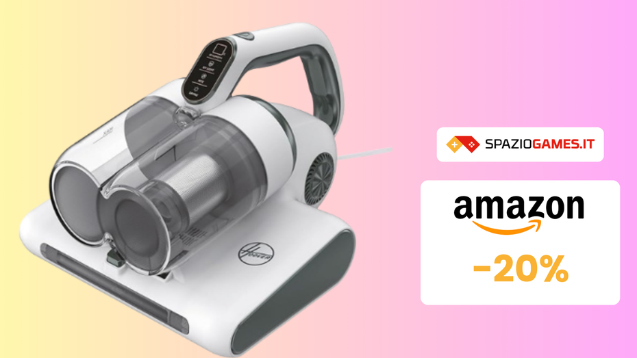 Immagine di Battimaterasso motorizzato Hoover SCONTATO del 20% su Amazon!