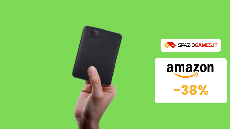 Immagine di Prezzo TOP! Memoria esterna WD da 2 TB a 75€!