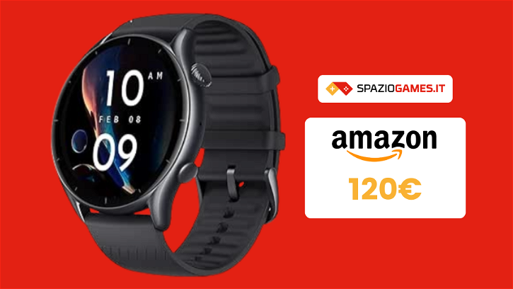Immagine di Smartwatch Amazfit Gtr 3 a soli 120€! Risparmio di 30€!