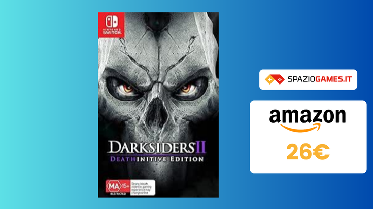 Darksiders 2 Deathinitive Edition per Nintendo Switch a soli 26€!