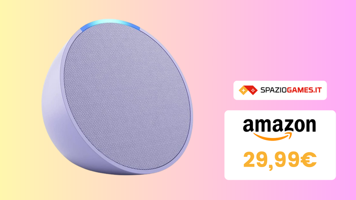 L'amato Amazon Echo Pop oggi costa POCHISSIMO! (-45%)