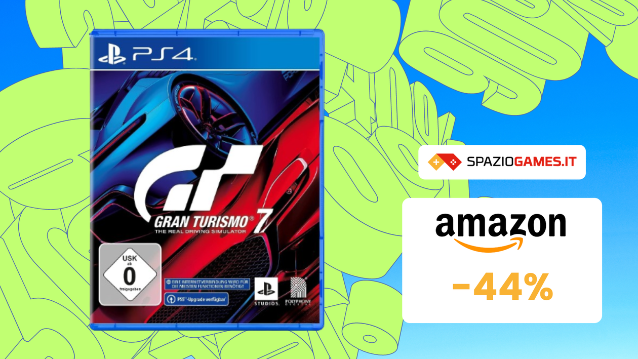 Immagine di FOLLIA AMAZON! Gran Turismo 7 a prezzo SHOCK! (-44%)