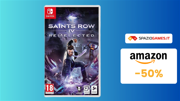 Immagine di Metà prezzo! Saints Row IV: Re-Elected per Nintendo Switch a 20€!