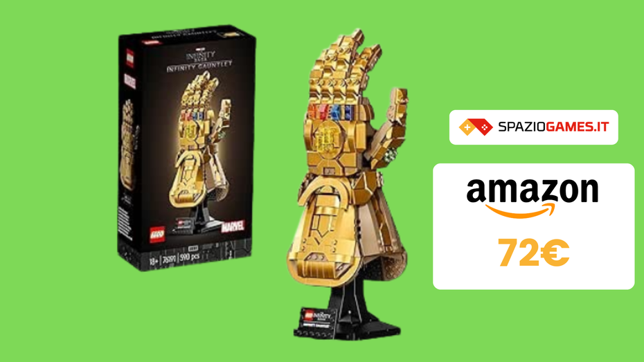 Immagine di DA COLLEZIONE! Guanto dell'Infinito LEGO a 72€!