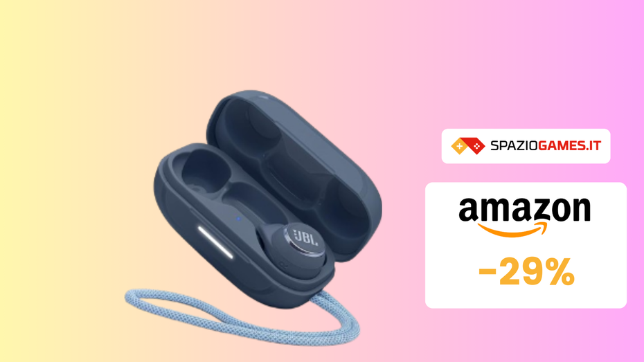 Immagine di MINIMO STORICO! Auricolari JBL Reflect Aero oggi a 106€!