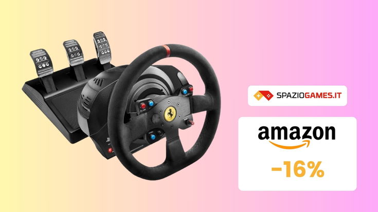 Prezzo BOMBA su questo volante Thrustmaster! (-16%)