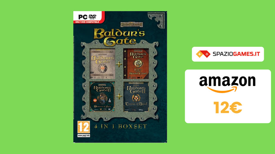 Immagine di Boxset Baldur's Gate 4-in-1 al prezzo SHOCK di 12€!