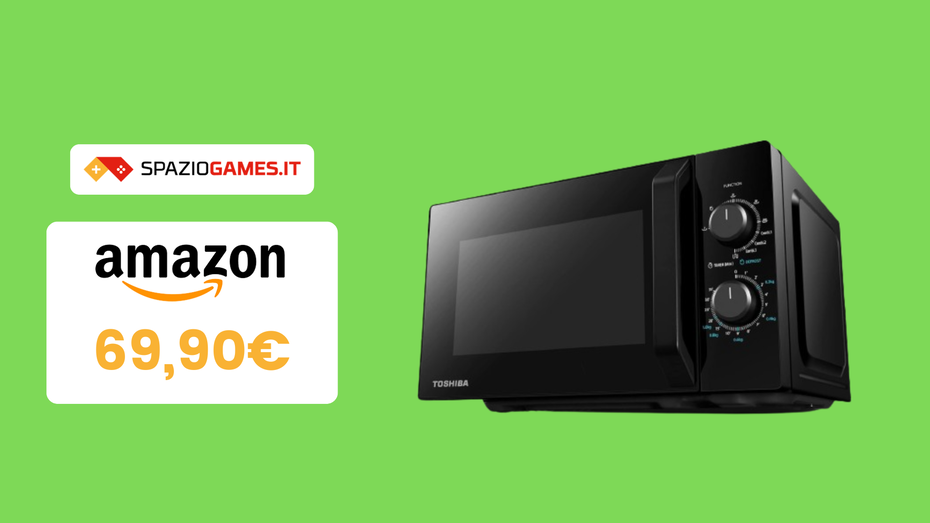 Immagine di L'utilissimo forno 3 in 1 di Toshiba oggi costa il 30% in meno!