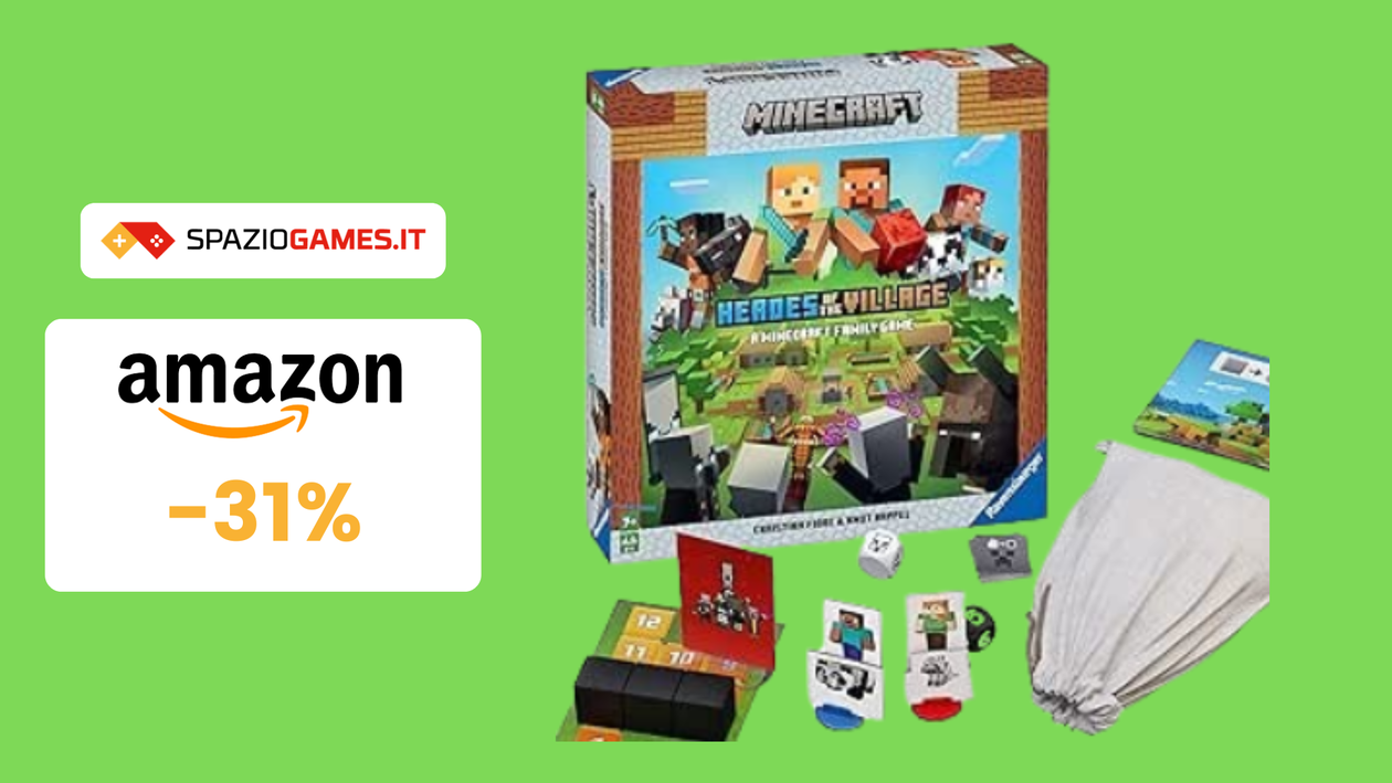 Immagine di Minecraft: Heroes of the Village a SOLI 27€! Un gioco per tutti!