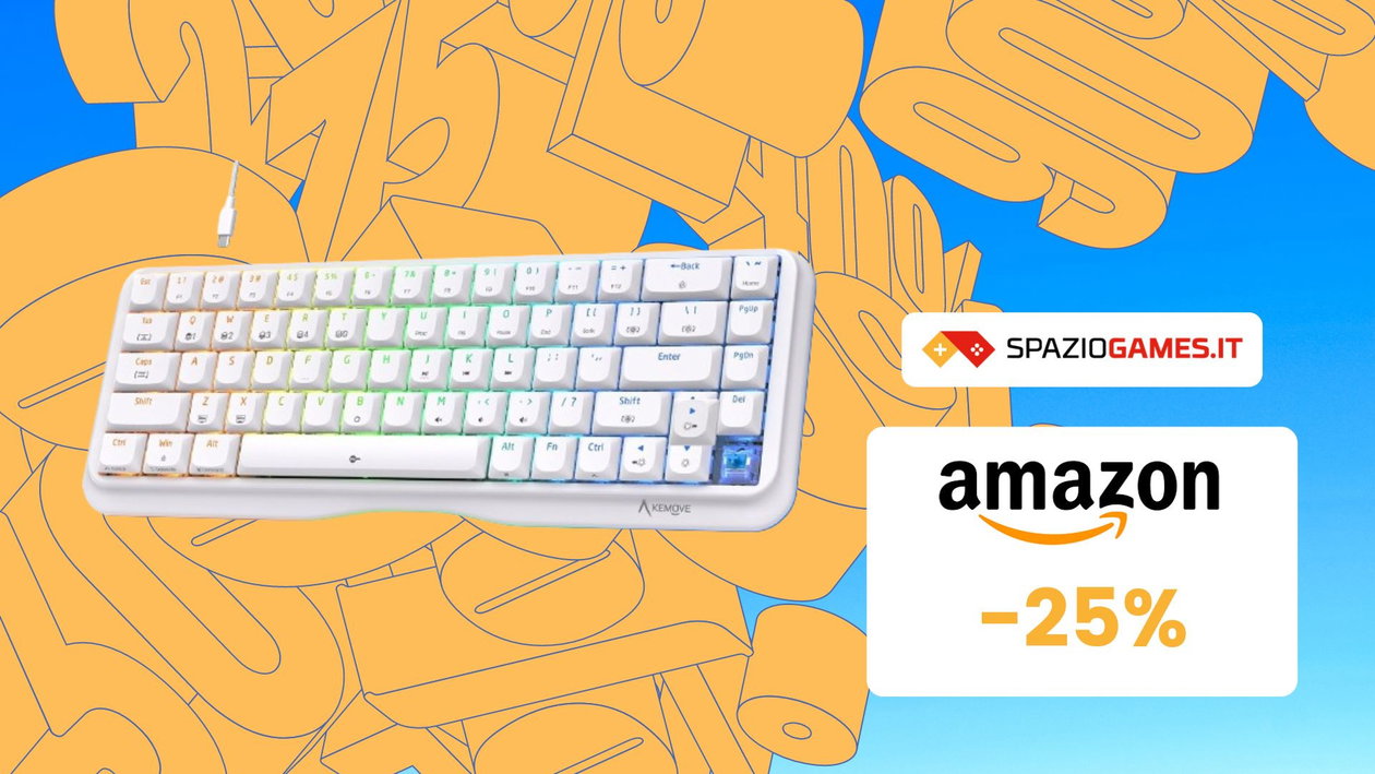 Immagine di Tastiera gaming meccanica KEMOVE: STUPENDA e costa POCHISSIMO! (-25%)